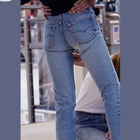 Levi's Denim - Levi's Blue Straight Jeans Classic Denim